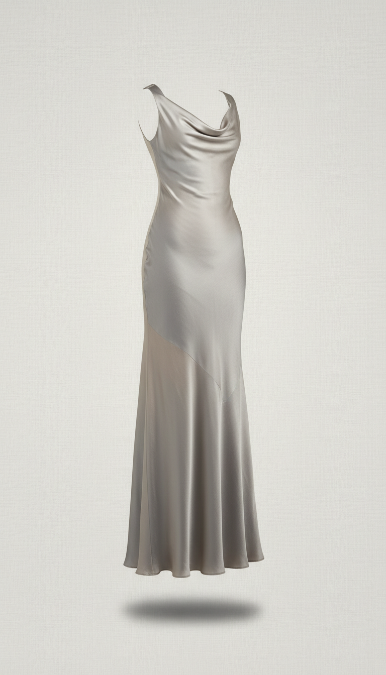 Signature Silk Evening Dress